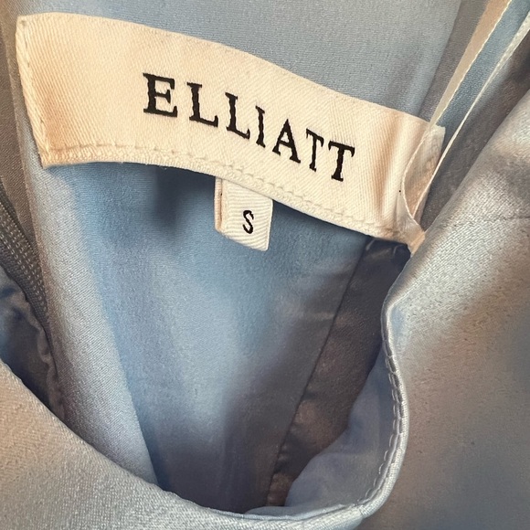 Elliatt Camo Dress, Baby Blue, Size Small - Picture 6 of 6